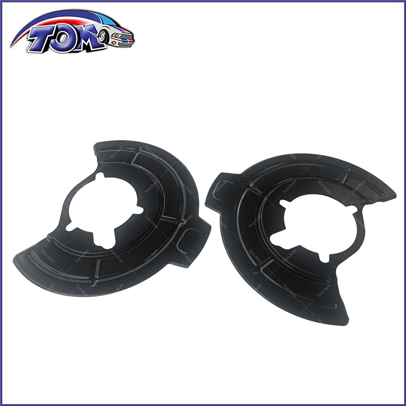 Front Disc Brake Splash Shields For 07-2017 Jeep Wrangler 68043286AB 68043287AB gallery