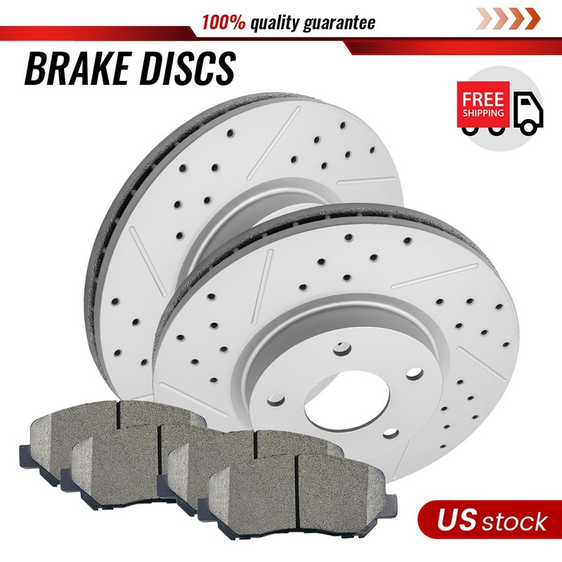 297mm For Mazda CX-5 2013-2017 2.0L 2.5L Front Disc Brake Rotors + Ceramic Pads