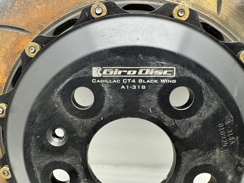 GiroDisc Front Brake Rotors For 2021 - 2024 Cadillac CT4-V Blackwing - A1-318 gallery