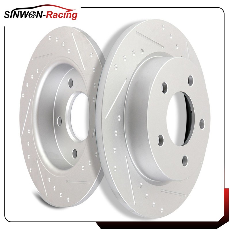 For 2004 -2010 2011 2012 2013 MAZDA 3 2.0L Rear 265 mm Brake Disc Rotors Kit
