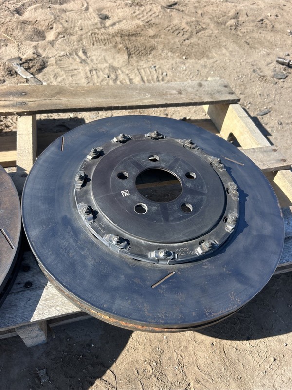15-23 Charger/Challenger Scat pack 15 3/4 Inch 2 Piece Front Brembo Rotors gallery