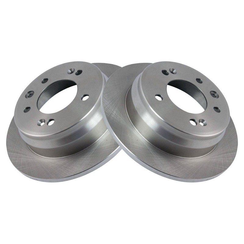 TRQ Rear Ceramic Brake Pad & 2 Rotors for Elantra Touring Sportage Tucson gallery