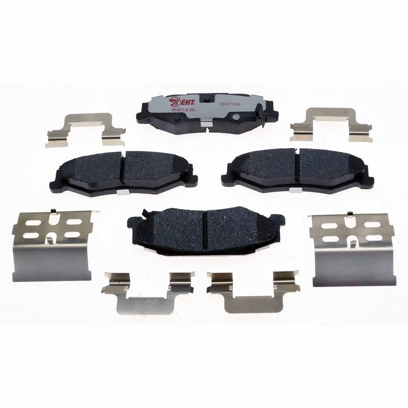 New OE Rear Ceramic Brake Pads Kit For 1997-2013 Chevy Corvette 10 Yr Warranty