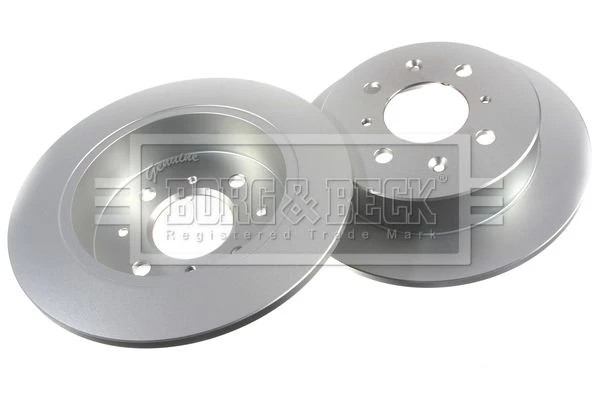 Borg & Beck BBD4093 Rear Brake Discs Pair 239mm Solid Fits Acura Honda Lotus 200 gallery