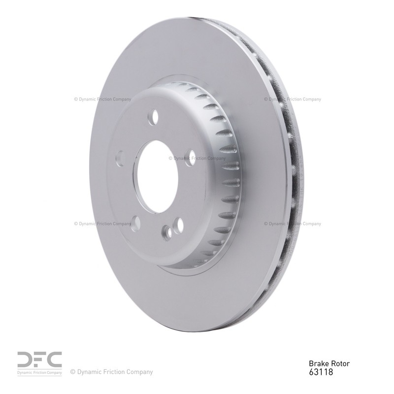 Dynamite Friction Rear Disc Brake Rotor for Mercedes-Benz (900-63118) gallery