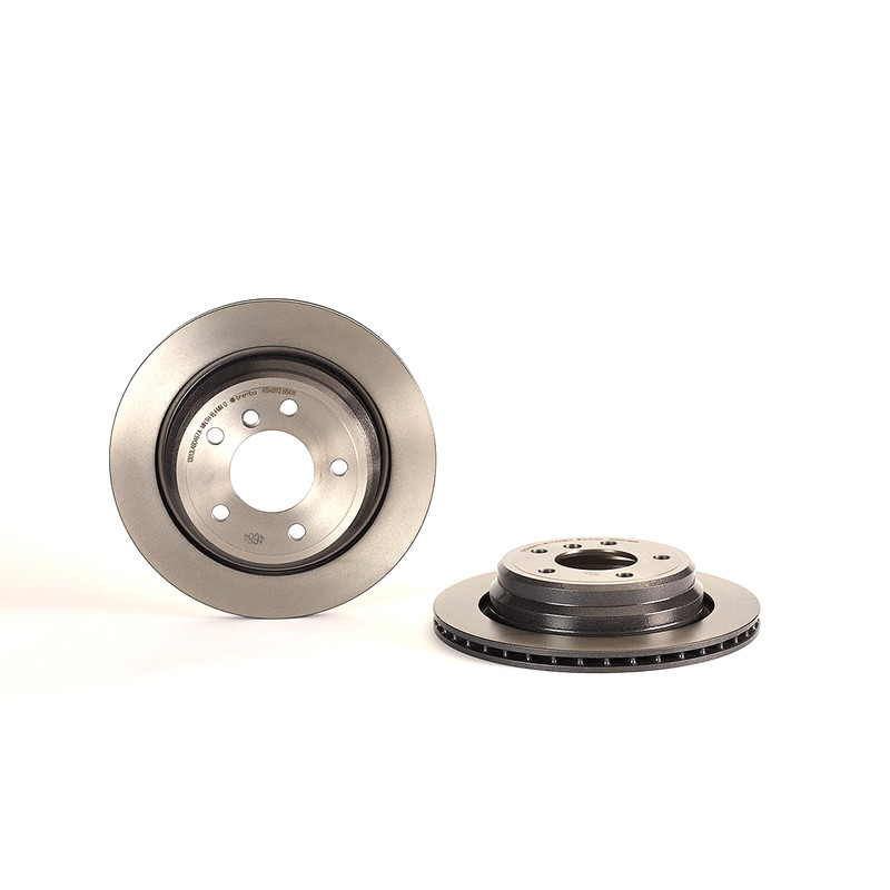 Front and Rear Disc Brake Rotors Fits BMW 525i 2.5L BMW 528i 2.8L gallery
