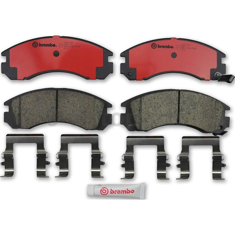 Brembo Front Brake Kit Disc Rotors Ceramic Pads for 2009-2011 Mitsubishi Lancer gallery