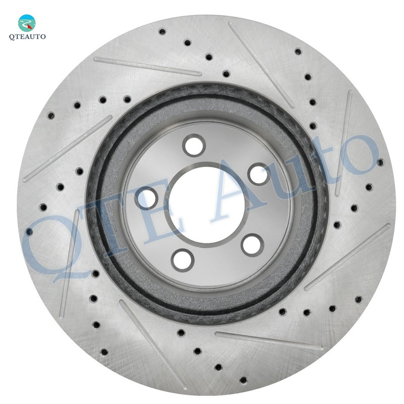 4 Front 320mm-Rear 320mm Drilled Slotted Brake Rotors For 2005 2008 Chrysler 300 gallery