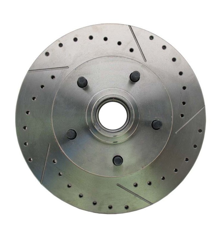1971-76 Buick Electra Replacement Rotor Package & Wilwood Caliper Upgrade- Black gallery