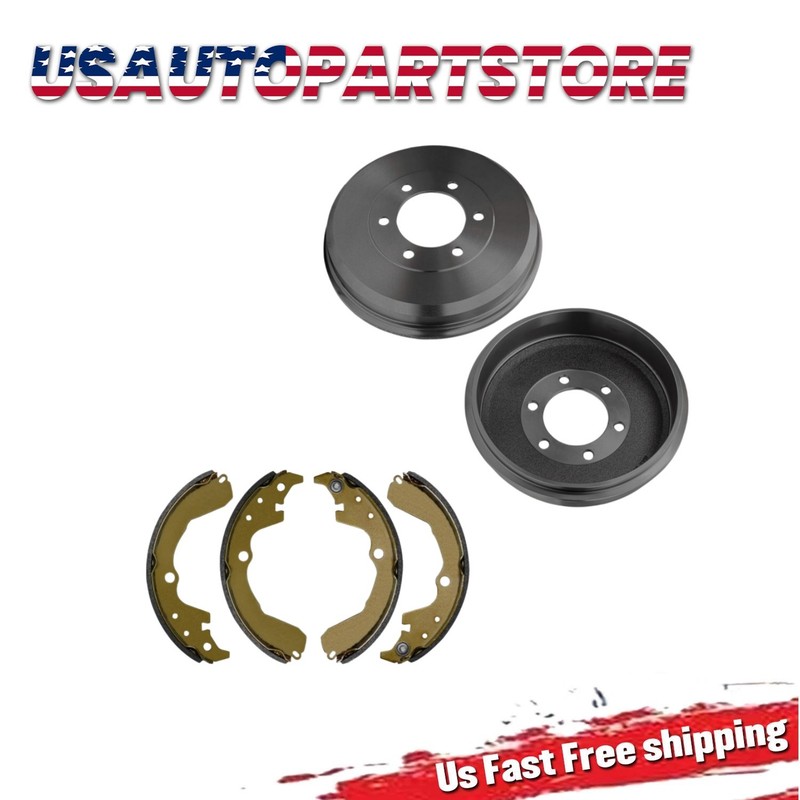 Rear Disc Brake Drum For Pontiac Vibe 2003 – 2008 FWD; Rear Drum Brakes