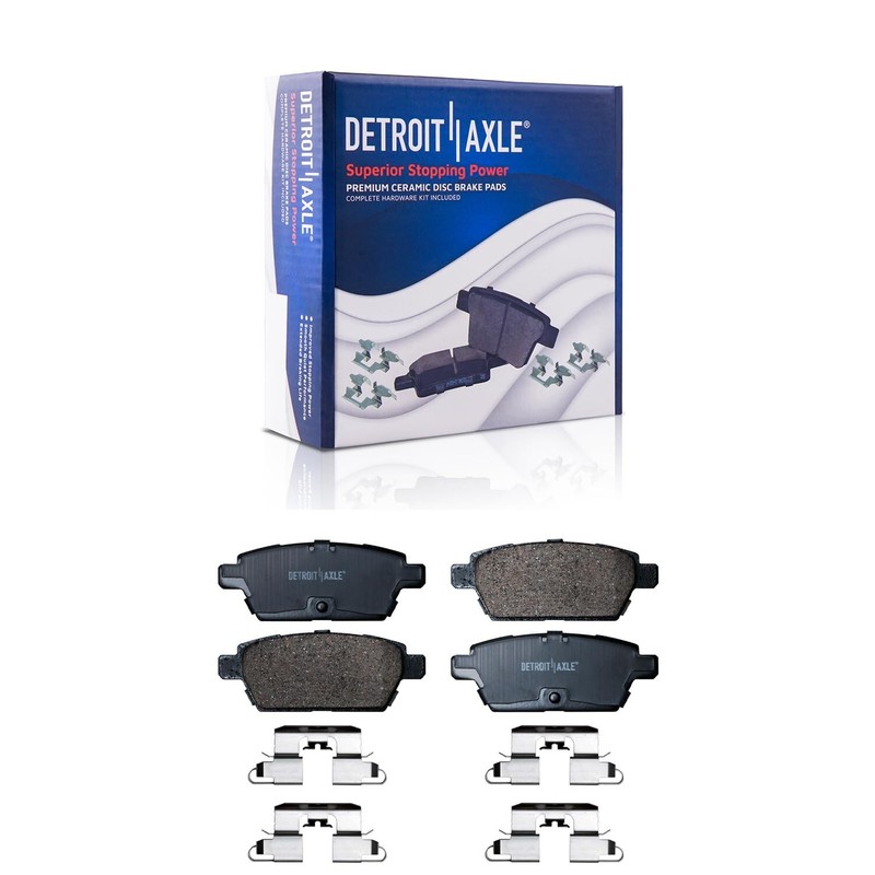 Front & Rear Disc Rotors + Brake Pads for 2006 - 2012 Ford Fusion Milan Mazda 6 gallery