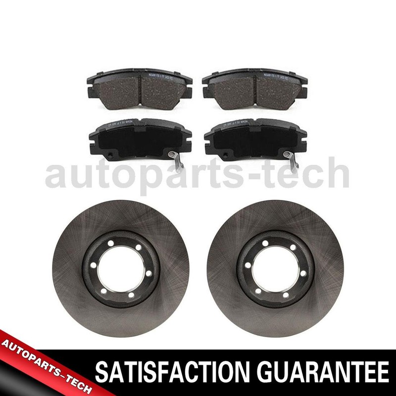 Magma Front Disc Brake Pad Set Disc Brake Rotor Fits Dodge Ram 50