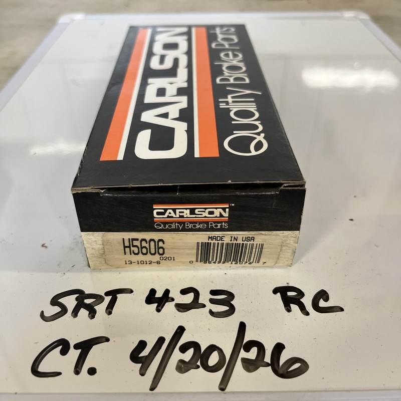 Carlson H5606 Disc Brake Hardware Kit