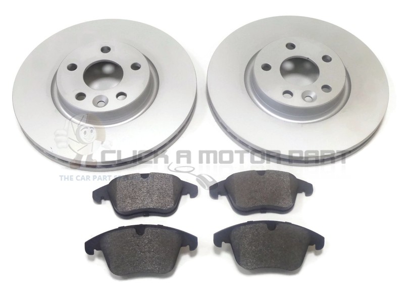 FORD MONDEO MK4 HATCHBACK 07-15 FRONT 2 BRAKE DISCS AND PADS (15MM BOLT HOLE)