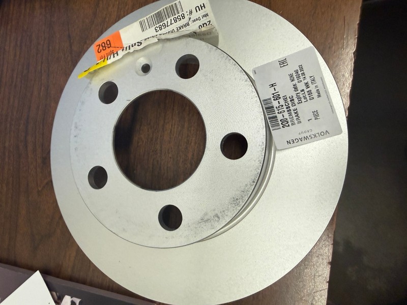 Volkswagen of America 5Q0615601E Disc Brake Rotor, Rear