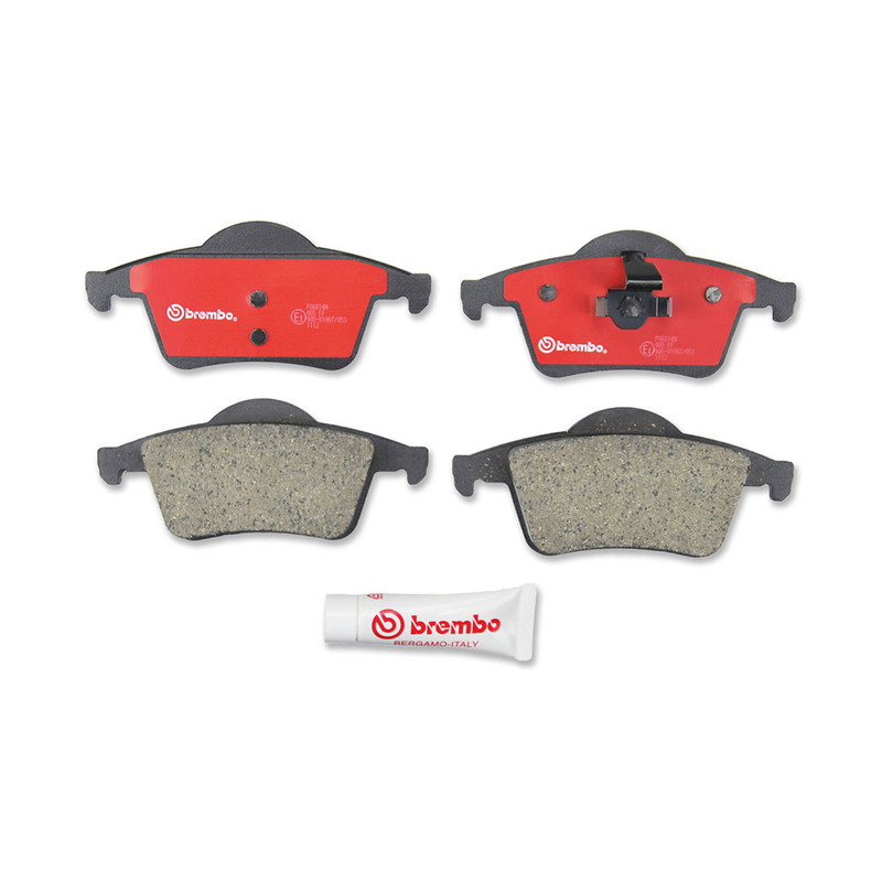Brembo Rear Disc Brake Rotors Ceramic Brake Pads for 2001-2009 Volvo S60 gallery