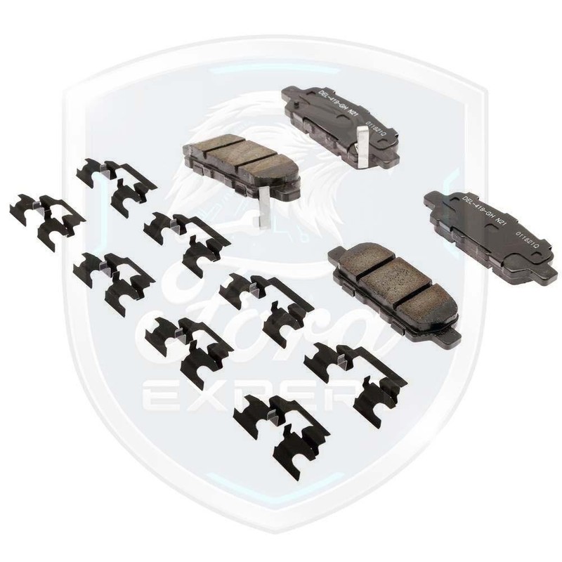 ACDelco OEM Front & Rear Ceramic Brake Pads Kit For 2010-2013 Infiniti 9 Yr Warr gallery