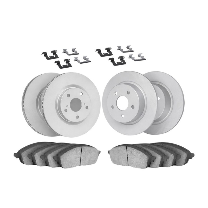 For Ford Explorer Sport 2001 2002 Brake Rotors Set Front And Rear | Vented gallery