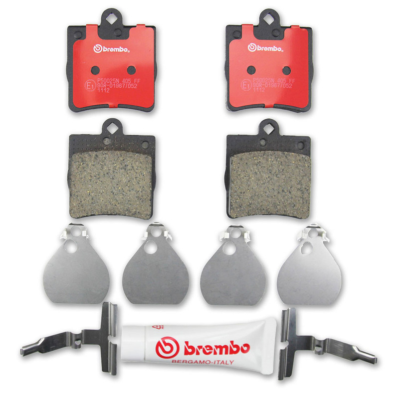 Rear Brake Pads and Disc Rotors Set Fits Chrysler Crossfire 3.2L gallery