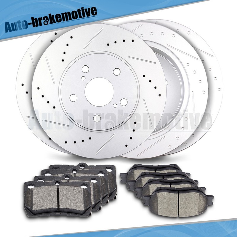 FOR LEXUS IS250 2.5L 2009-2013 FRONT + REAR BRAKE PADS AND ROTORS DISCS gallery