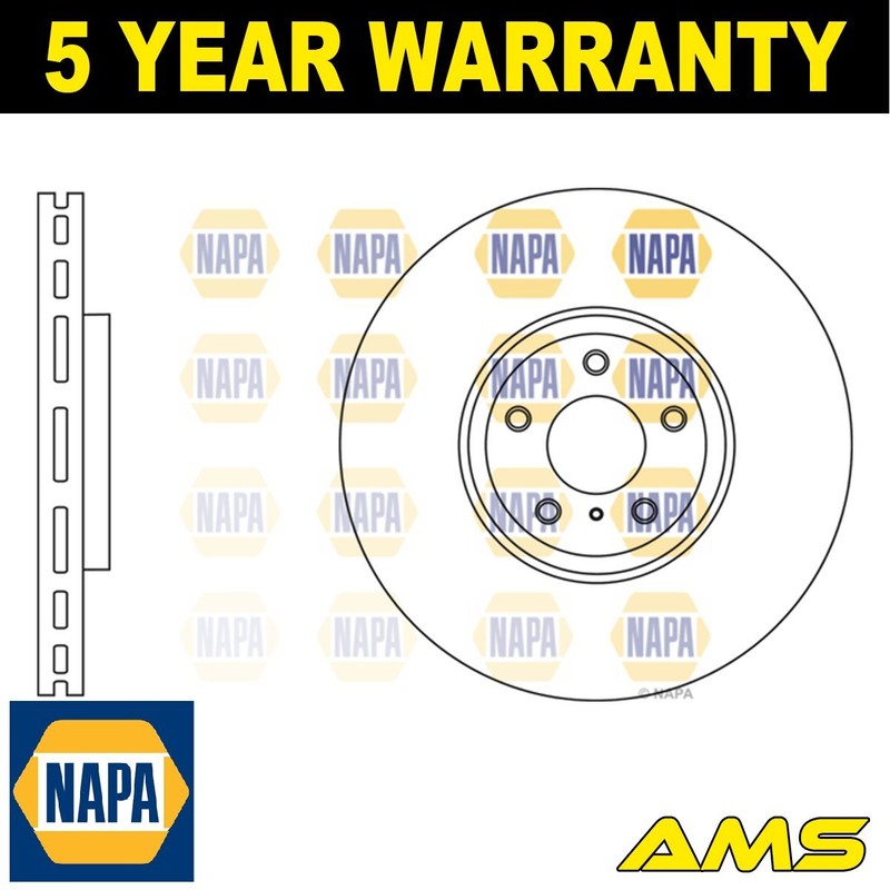 Fits Nissan 370Z Infiniti FX QX70 Q70 M G EX Q60 Q50 Brake Disc Front NAPA