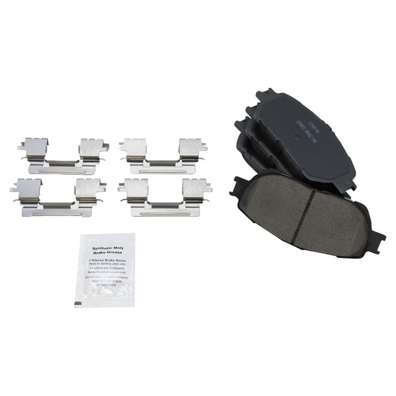 TRQ Front Ceramic Pads Performance Rotors & Calipers for Toyota New gallery