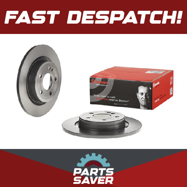 2x Brake Discs Pair Solid fits MERCEDES A220 V177, W177 2.0 Rear 2018 on 295mm