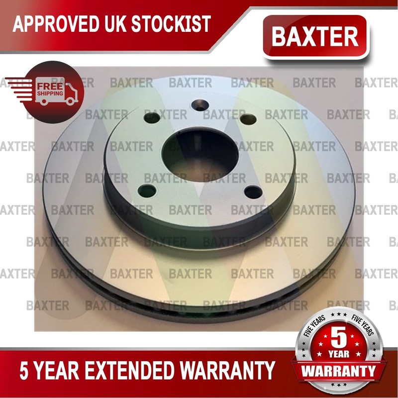 Fits Chevrolet Daewoo + Other Models Baxter Front 1x Brake Disc