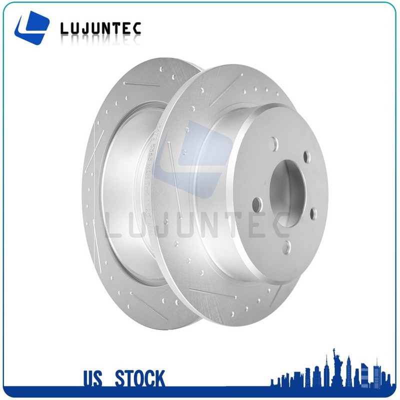 Rear Brake Rotors For 1997-2007 Chrysler Town & Country Dodge Grand Caravan