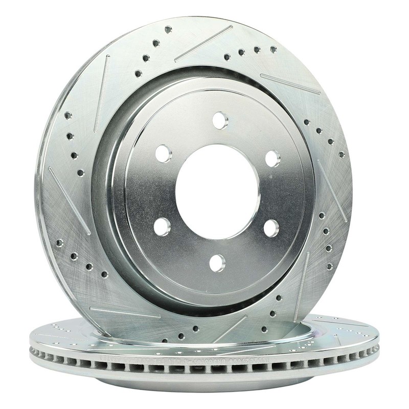2-Wheel Set Brake Discs Rear for F150 Truck Ford F-150 2015-2017 gallery