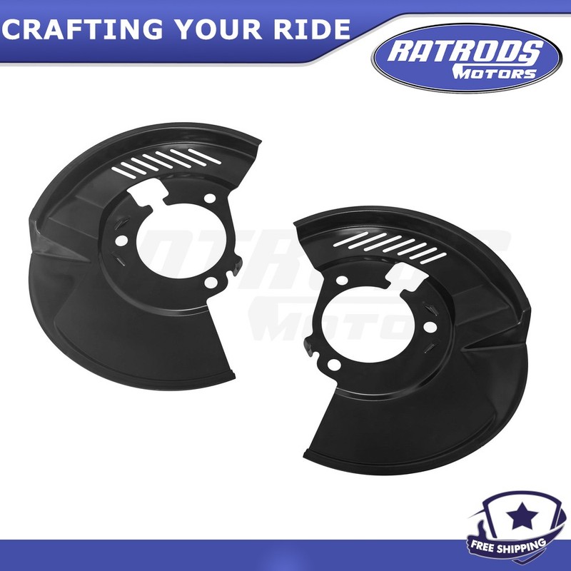 New 15704499 15704500 Pair Brake Dust Shields for Chevy Blazer GMC Jimmy Bravada