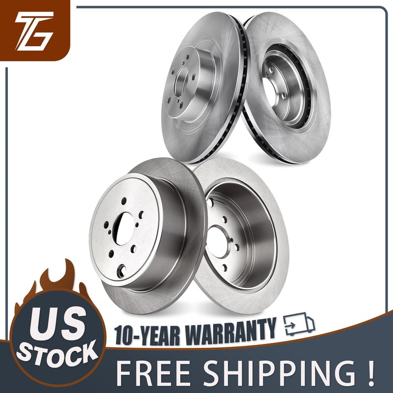 Front 11.54″ Rear 11.25″ Brake Rotor Kit for 2010 – 14 Outback 2008 – 14 Impreza
