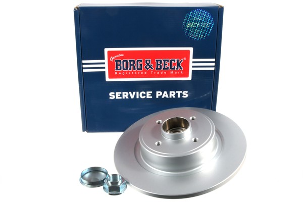 2x Brake Discs Pair Solid Rear 274mm BBD5794S Borg & Beck Set 7701208230 Quality gallery