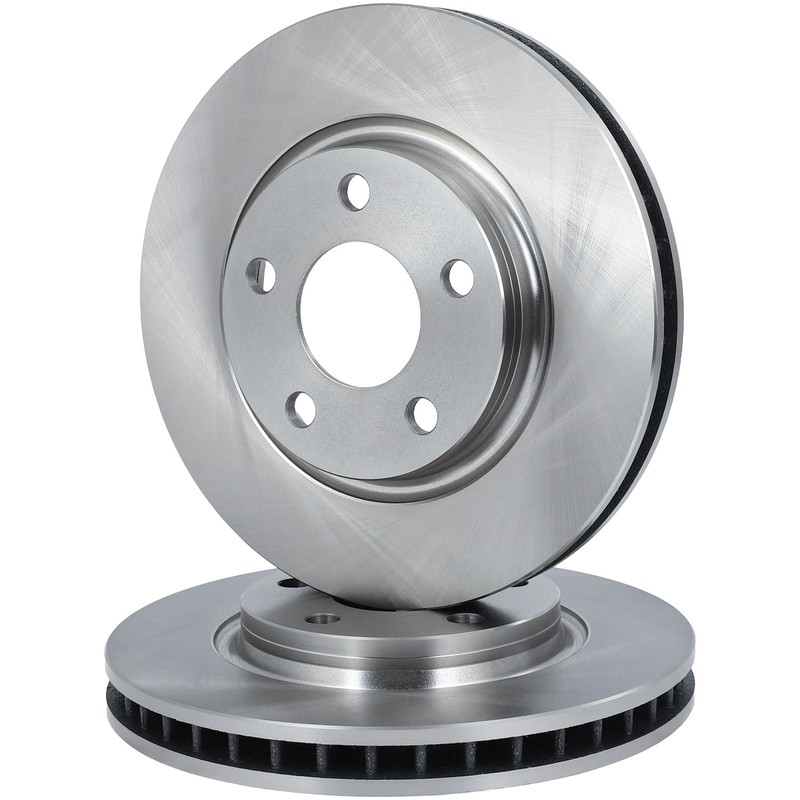 6X For Pontiac Grand Prix 2005 - 2008 Front Solid Brake Rotors Ceramic Pads gallery