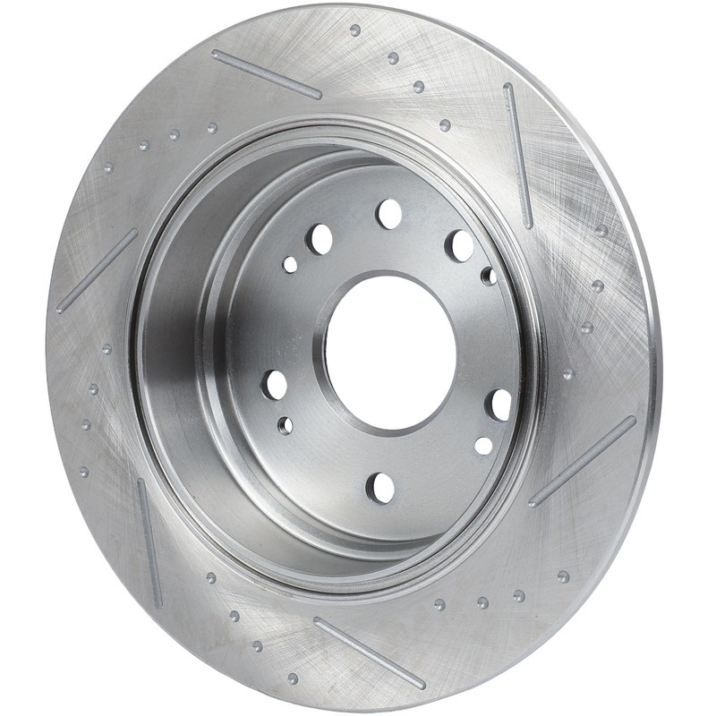 31304 Rear 2X Brake Rotors Fits Honda For Cr-V 2002 2003 2004 Slotted Drilled gallery