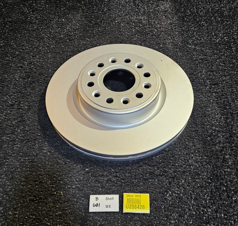 Front Vented Disc Brake Rotor Cast Iron 782430 For 2023-2019 Ram 1500 gallery