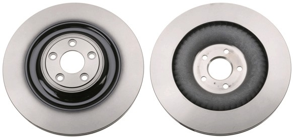 TRW DF6654S Brake Disc for Jaguar