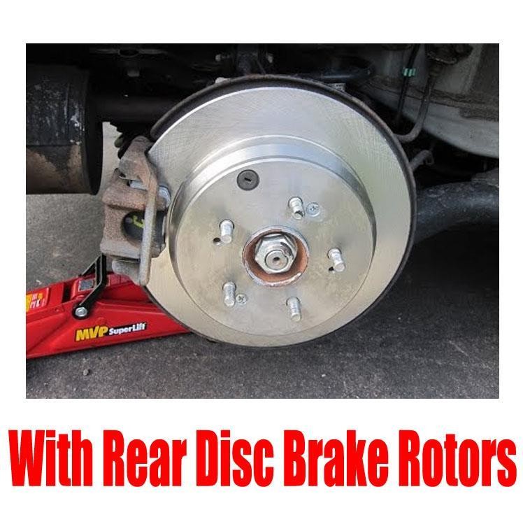 Rotors Brake Pad Shoes Spring Fits Chrysler Town & Country 01-07 W/ Rear Disc gallery
