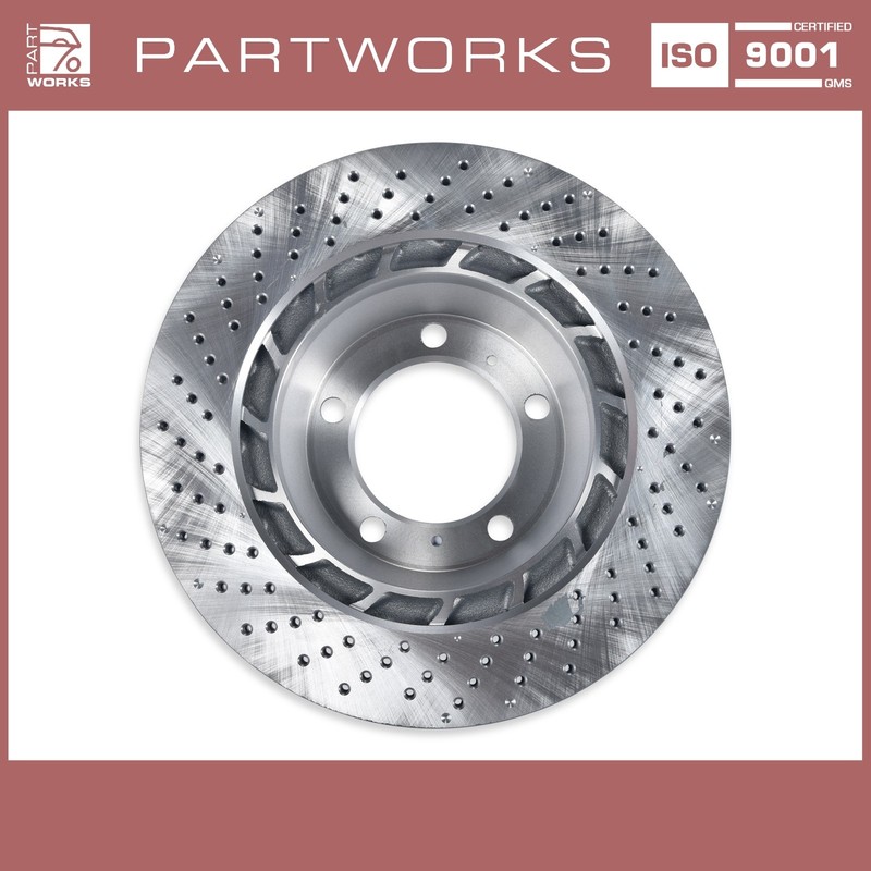 Brake disc for Porsche 991 3.4 Carrera 2 4 350 hp rear right