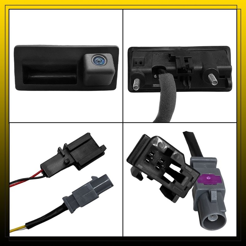 1-10 Rearview Backup Parking Reverse Camera Assist IP69 Fit Audi S3 A3 2015-2020 gallery