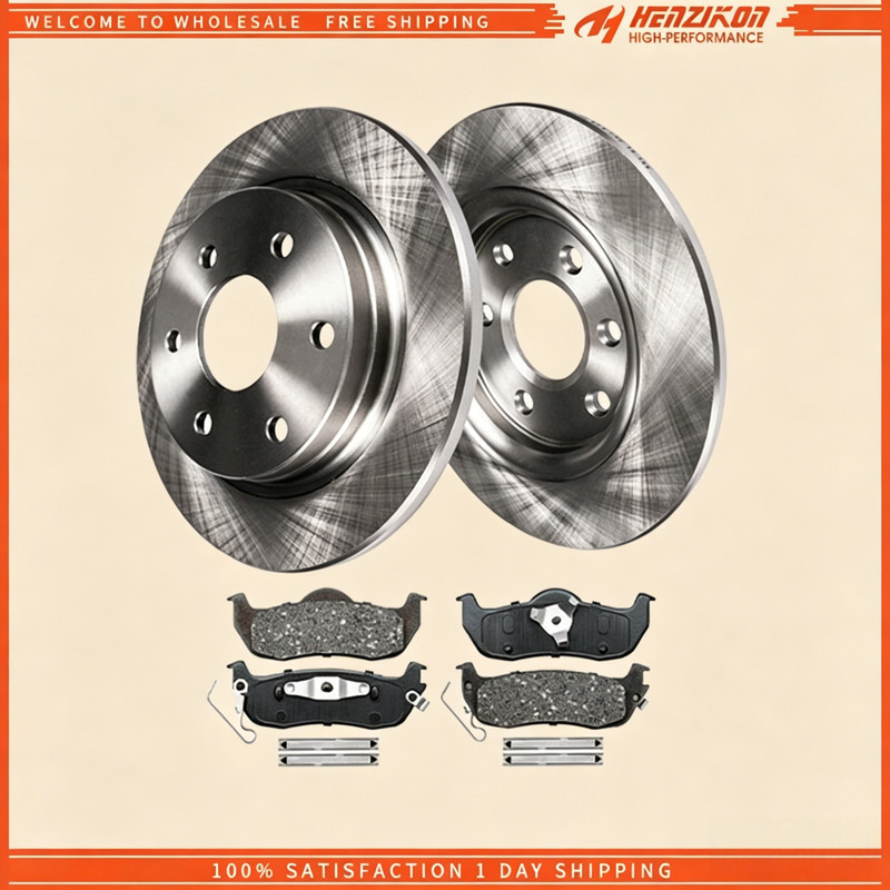 fits Nissan Pathfinder Armada Titan Infiniti QX56 Rear Disc Rotors Brakes Pads