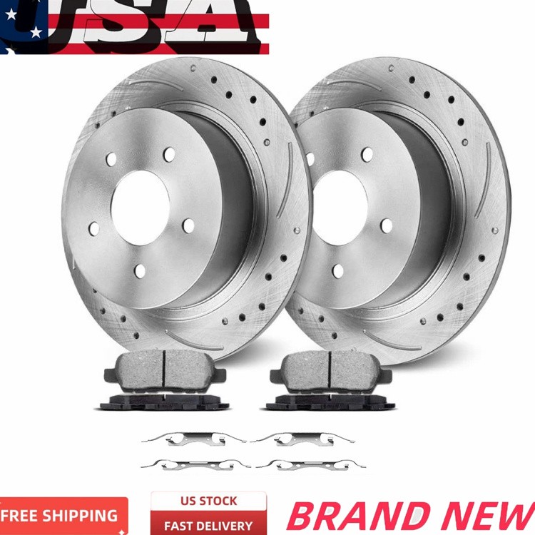 12.99″ REAR Rotors and Brake Pads for Jeep Grand Cherokee Durango Dodge 11-20