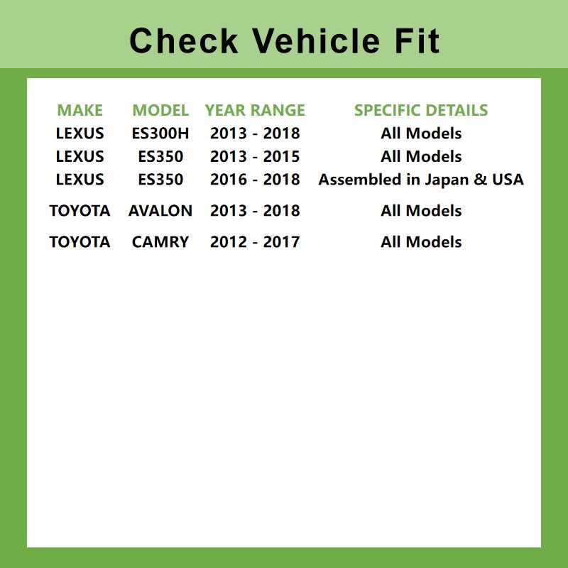 Front and Rear Drilled Rotors Brake Pads for 2013 2014-2016 Toyota Camry Avalon gallery