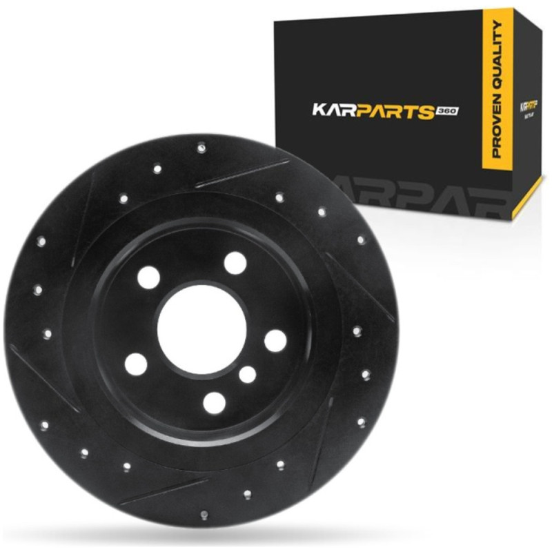 For Mini Cooper 2020-2025 Disc Brake Rotor | Black | 67 mm. Center Hole Diameter