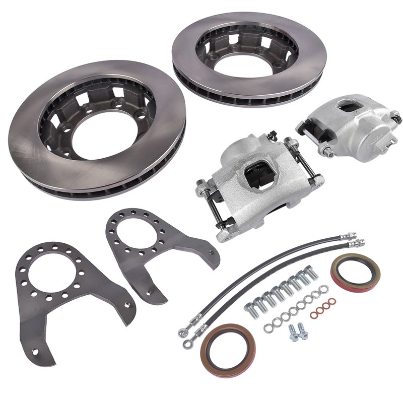 For GM-14-Bolt Complete Disc Brake Conversion Kit Single Rear Wheel All Axles gallery