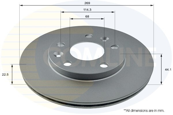 Fits Dacia Duster 2010- 1.5 dCi 1.6 2.0 + Other Models Brake Disc Front Mity #1 gallery