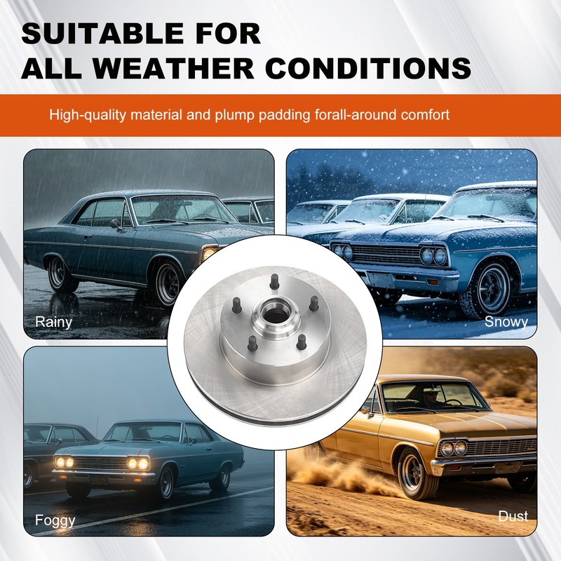 Front Disc Brake Conversion Kit Deluxe Fit For 1964-1974 Chevelle GM A-Body gallery