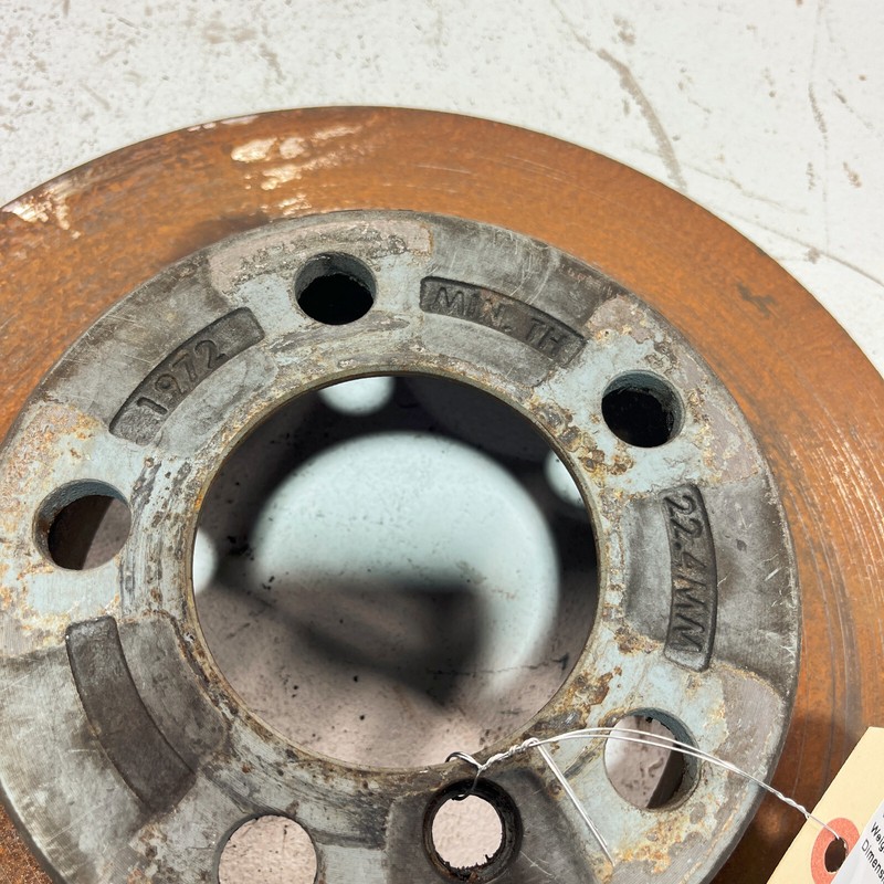 2017 - 2020 BMW 430Xi Front Left Driver Side Disc Brake Rotor 62k Mi OEM gallery