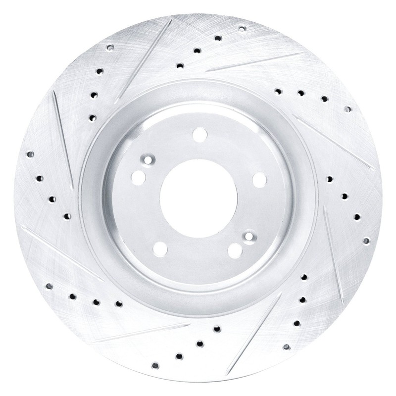 For Hyundai Veloster N 19-22 Brake Rotor DFC Premium Drilled & Slotted Front