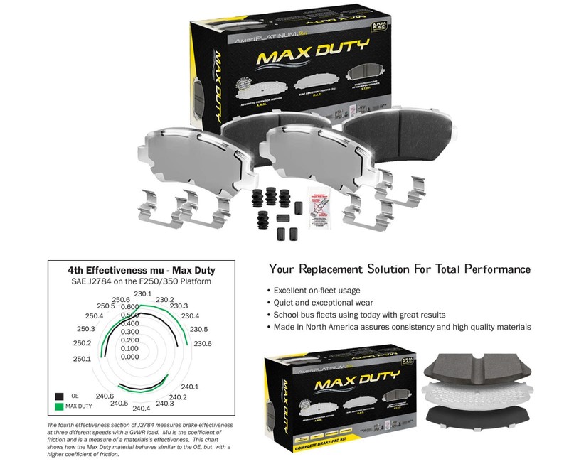 Front Coated Rotors & Pads Fits Chevrolet Express 3500 03-20 Over 9600LB Vehicle gallery